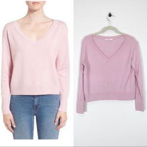 EVERLANE Cashmere V Neck Sweater